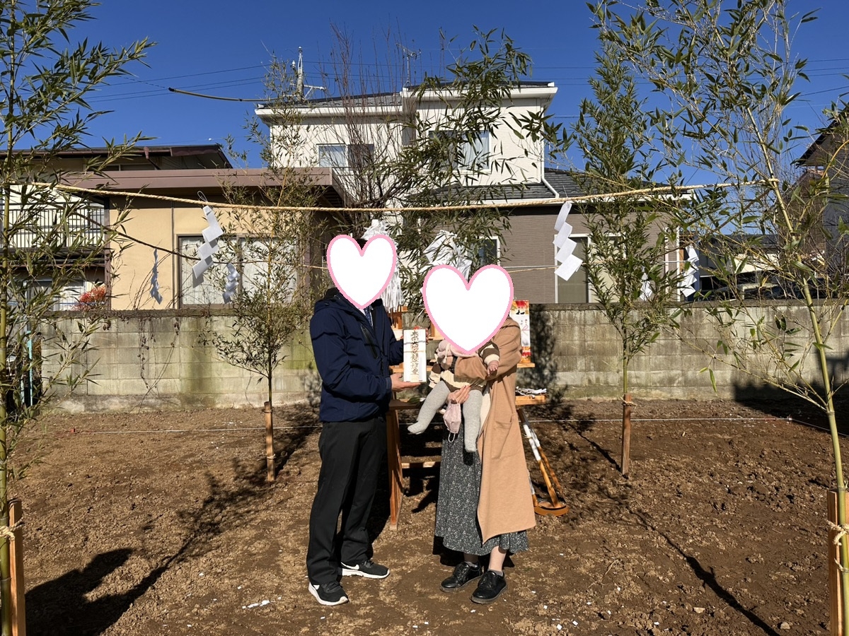 上田市　N様邸　地鎮祭